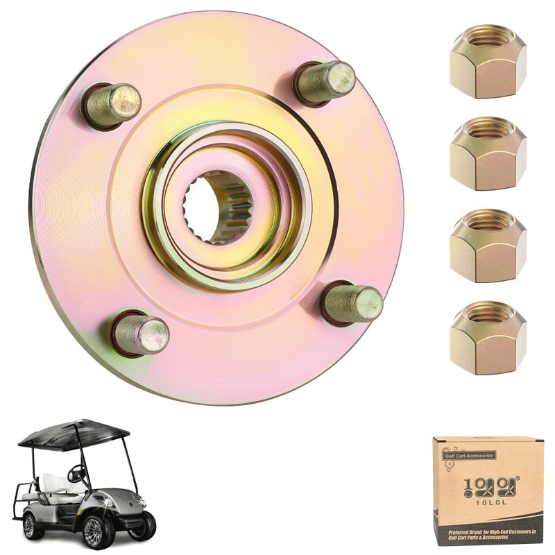 10L0L Golf Cart Rear Wheel Hub for Yamaha G29 Electric Golf Cart 2007-2014 OEM#JW1-G6542-00 Yamaha Parts - Image 1
